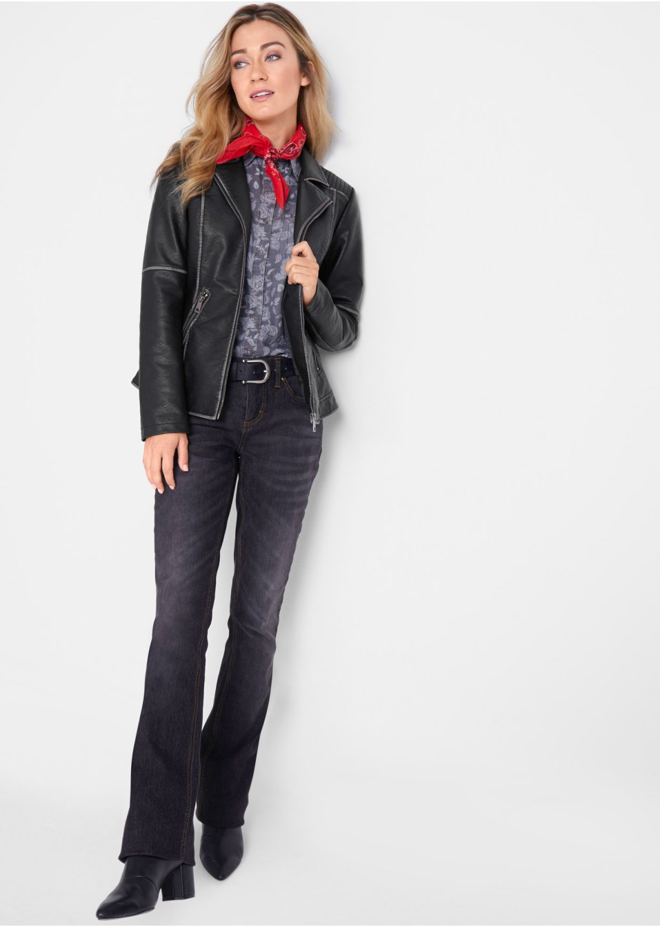Veste aspect délavé