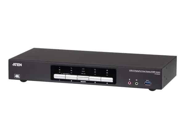 ATEN CS1944DP - KVM / audio / USB switch - 4 x KVM / audio - 4 lokalbrugere - desktop