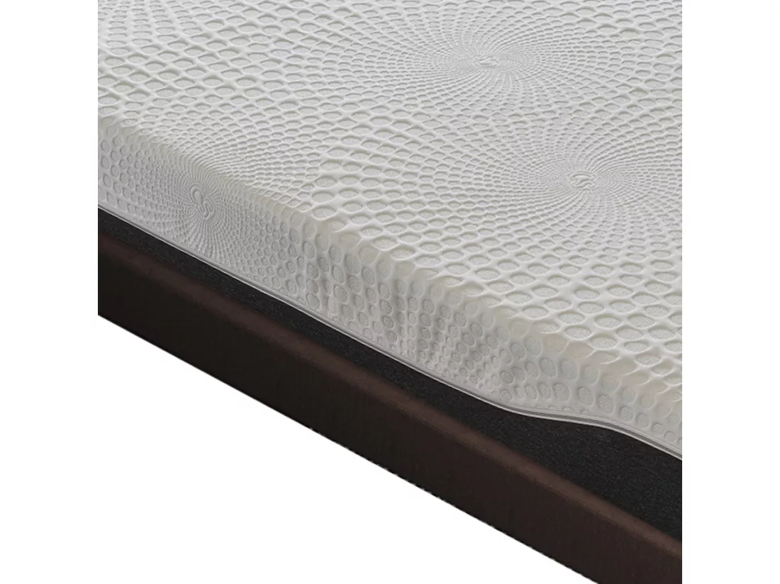 Matelas à ressorts ensachés, mousse à mémoire de forme, hauteur 25 cm 13 zones de confort 160x200 cm