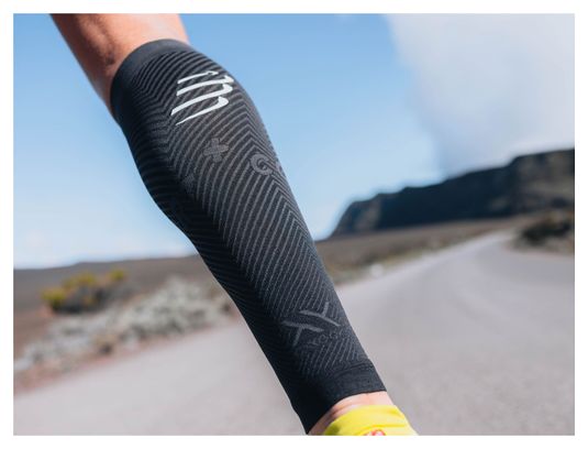 Manchons de Compression Compressport R2 Oxygen Noir