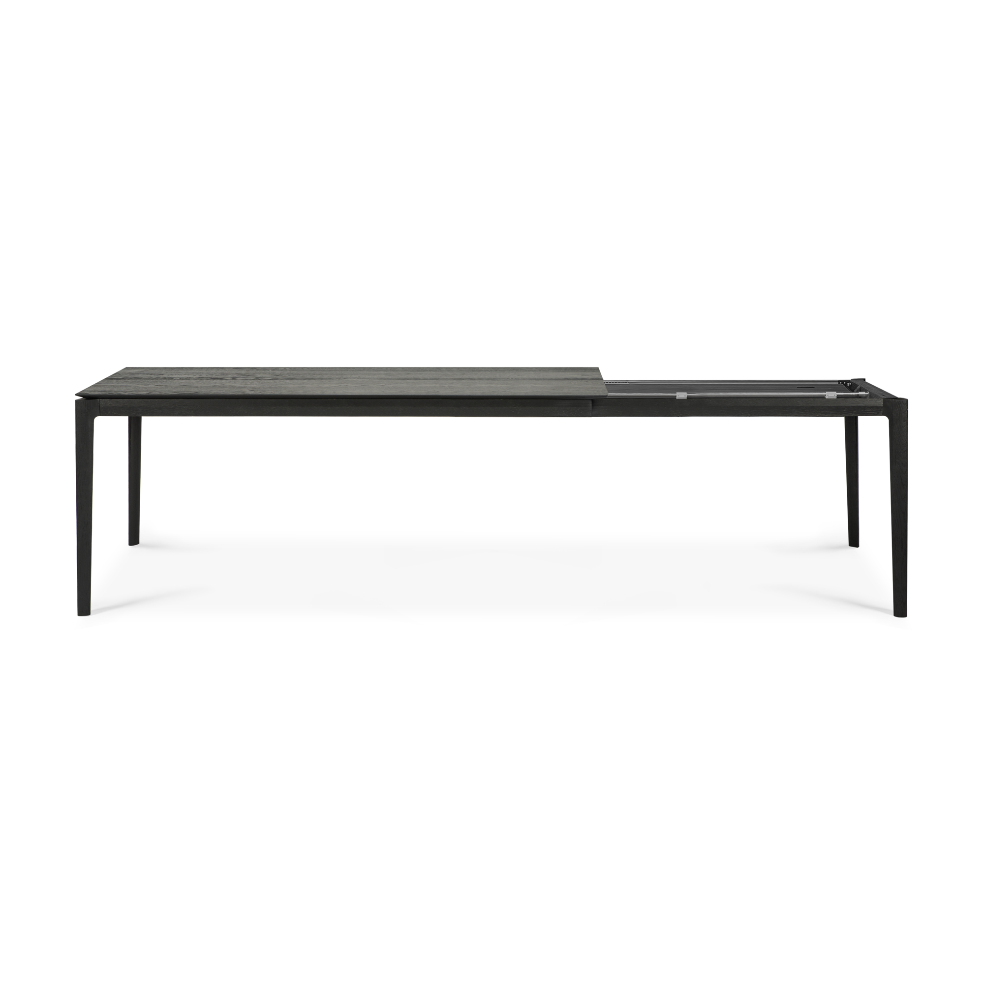 Uitschuifbare eettafel Bok zwart eiken 200/300 cm