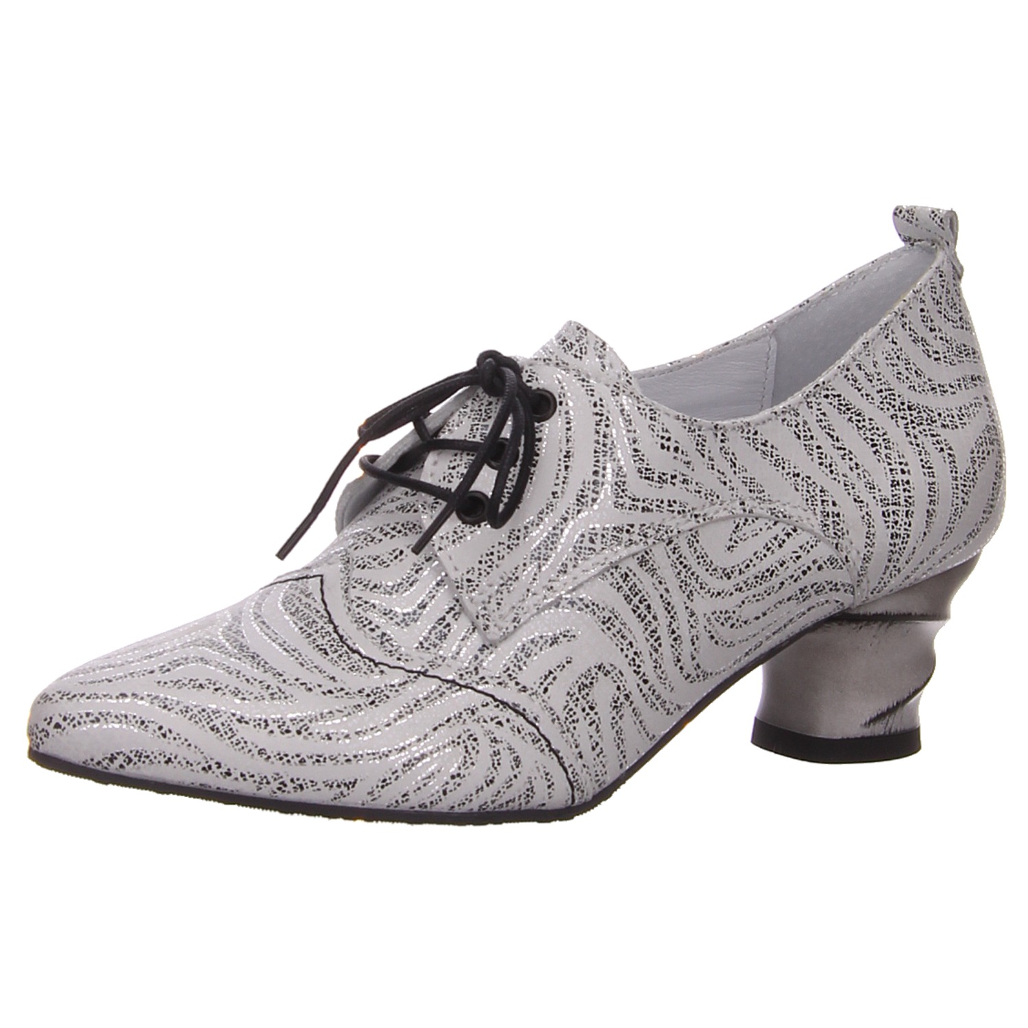Simen Pumps weiß/schwarz weiss/weiss kombi