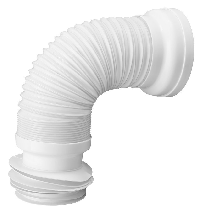 Bruckner flexibele wandclosetbocht uitschuifbaar 27,5-55cm
