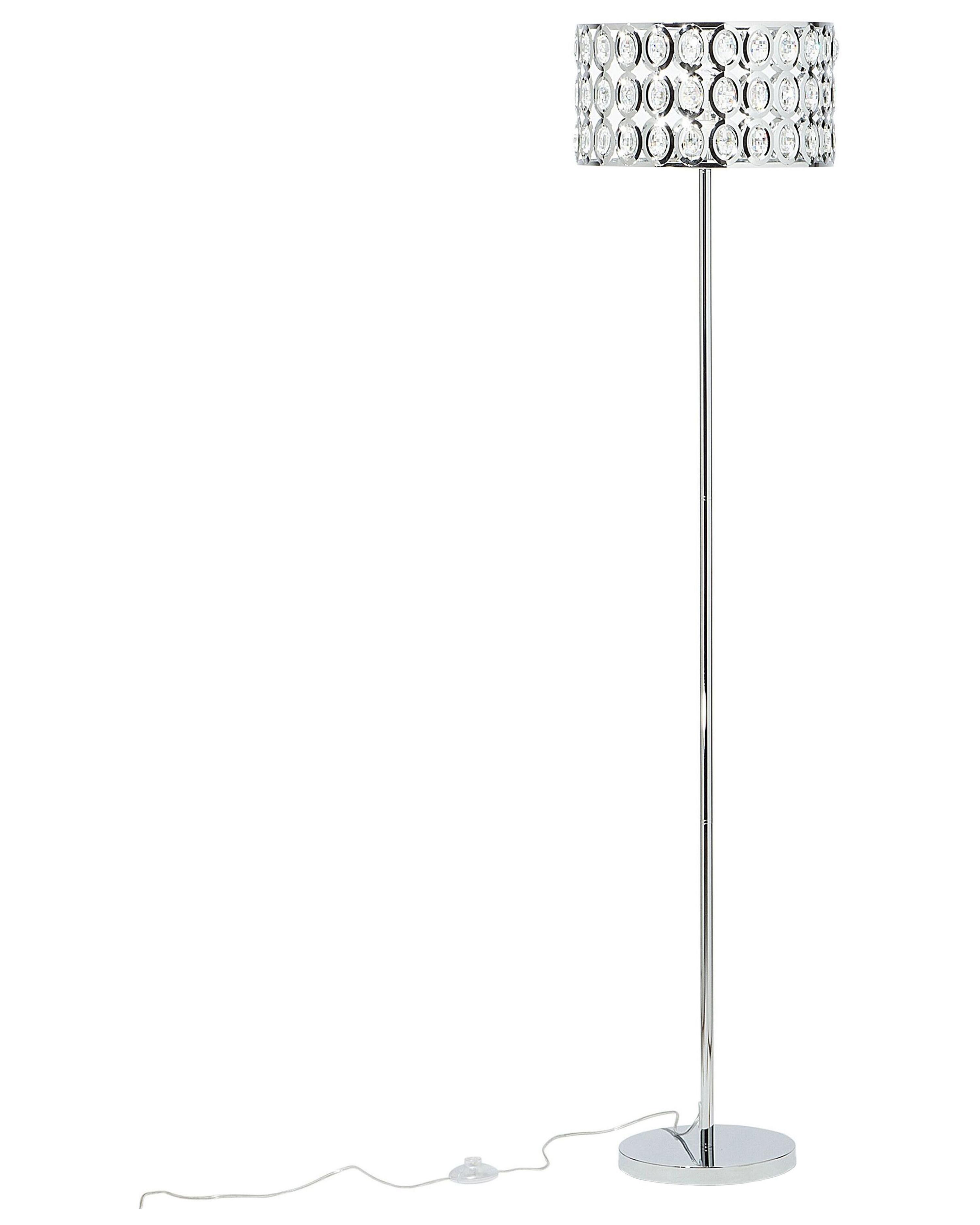 Staande lamp TENNA Kristal Zilver