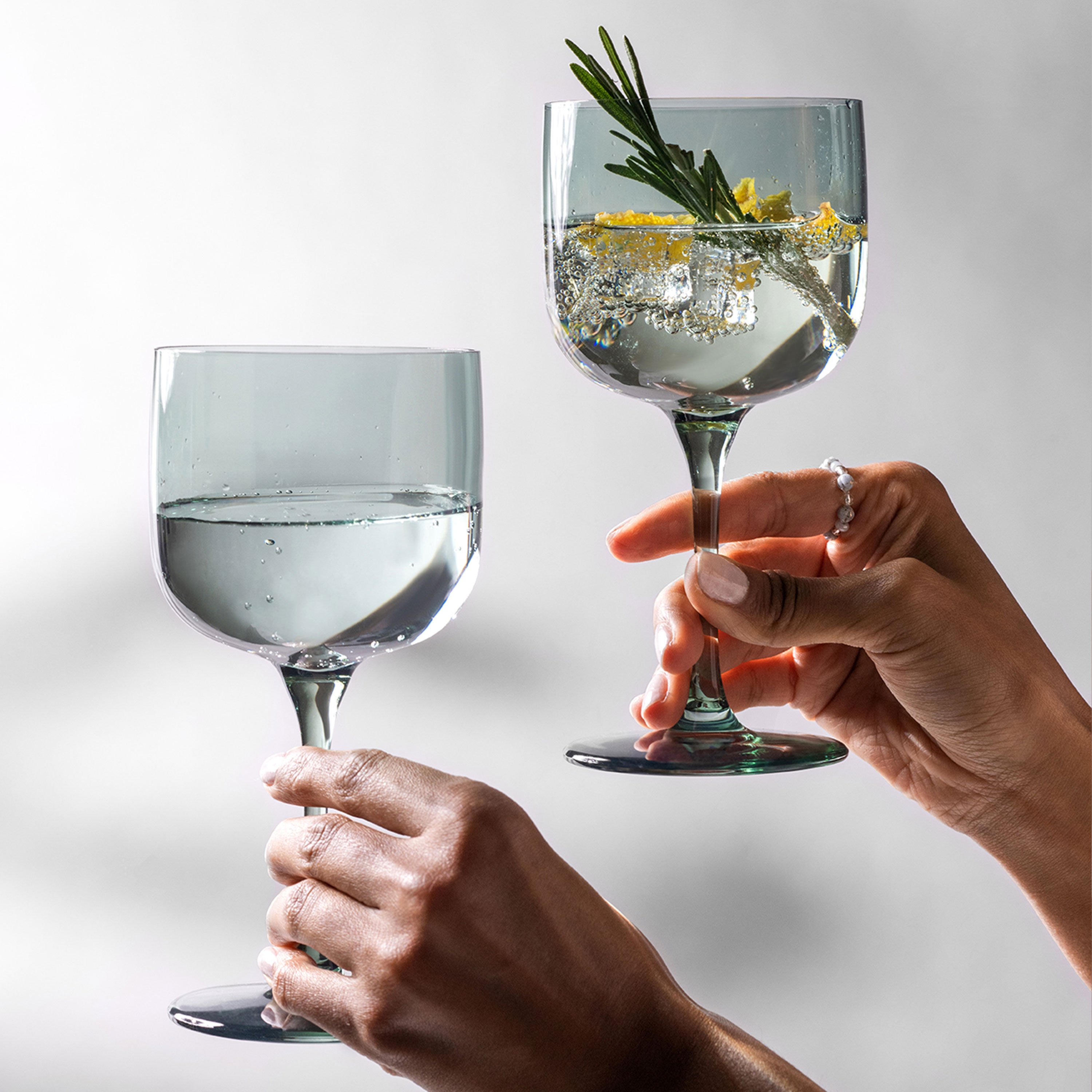 Like Glass Wine glass Green, 6.8 oz, crystal glass
