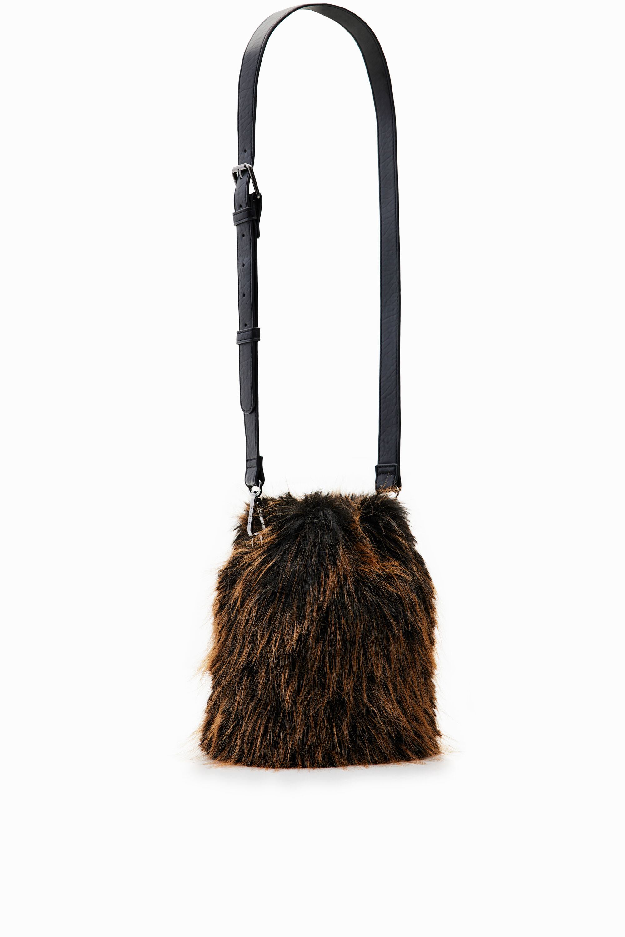 Bolso bucket pequeño pelo