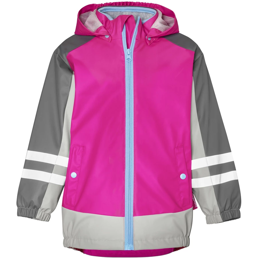 Playshoes Regenjacke 3 in 1 neonpink