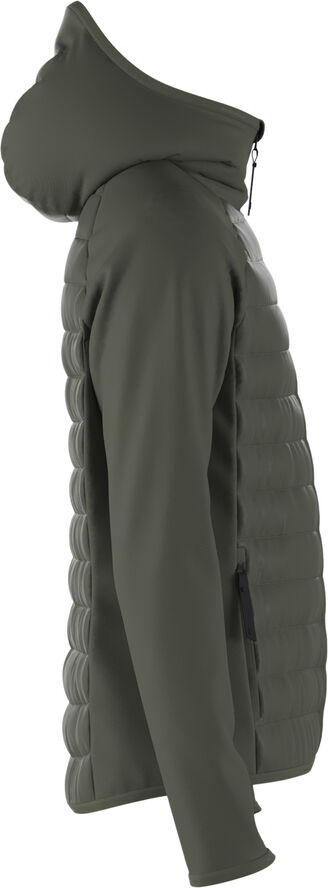 Peak Performance M Down Hybrid Hood Jacket-PINE NEED Pine needle