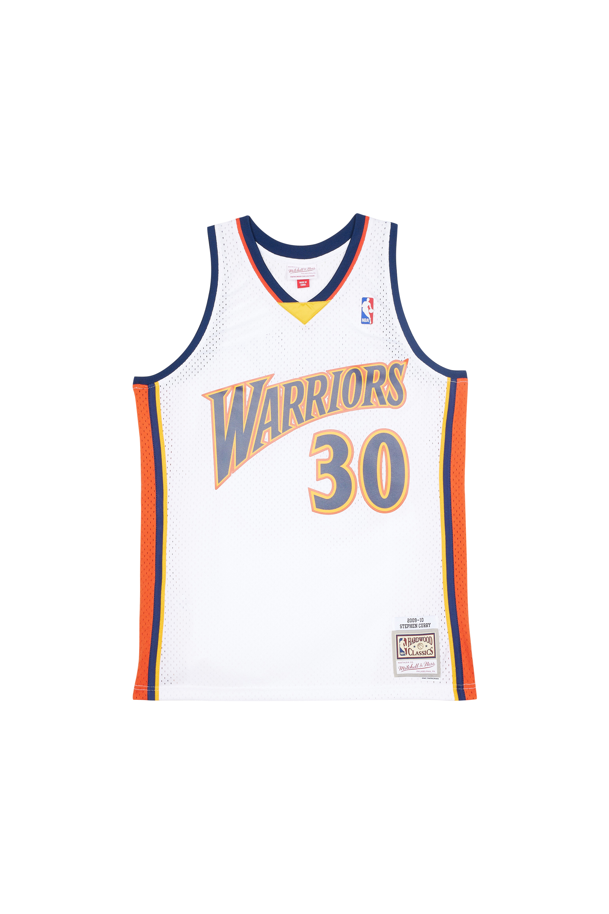 MITCHELL & NESS Debardeur Warriors - Stephen curry  Blanc