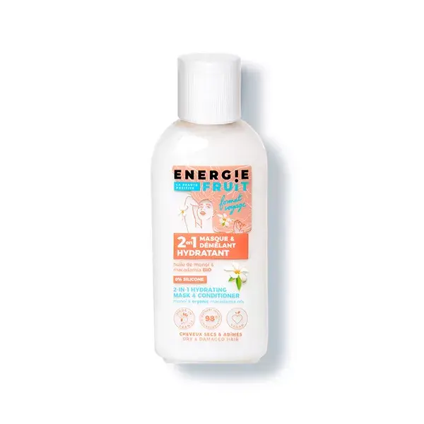 Máscara Capilar Energie Fruit 2 em 1 - Tamanho Viagem - Óleo de Monoi e Macadâmia 75ml