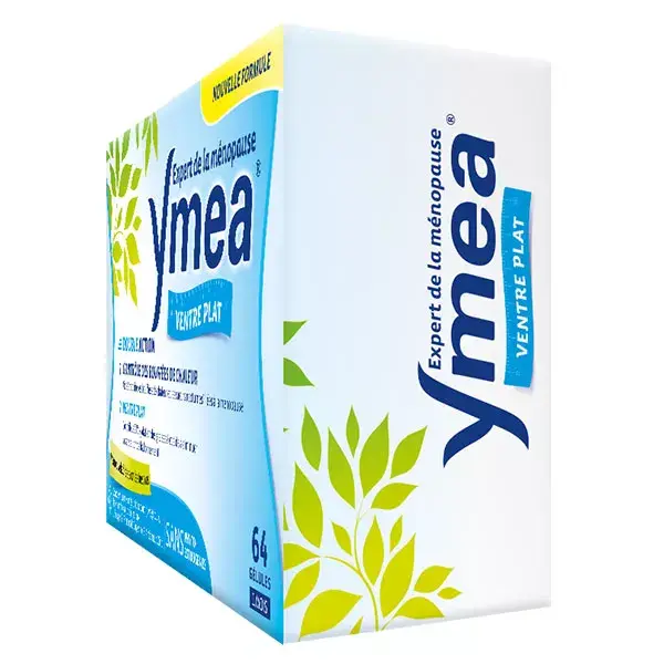 Ymea Menopausa, Ondas de Calor e Barriga Lisa - 64 Cápsulas