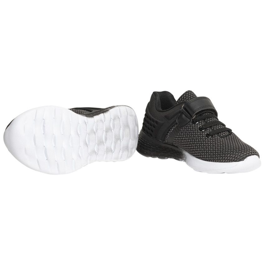 Baskets de sport en mesh à semelle bicolore pour garçon - Noir