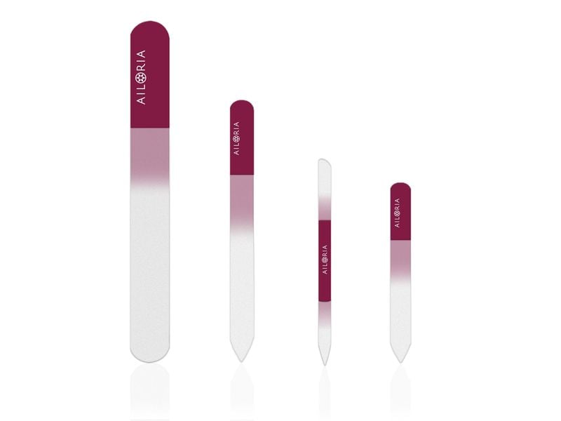 Ailoria Nagelfeile Contour Prime Magenta Glas-Nagelfeilenset