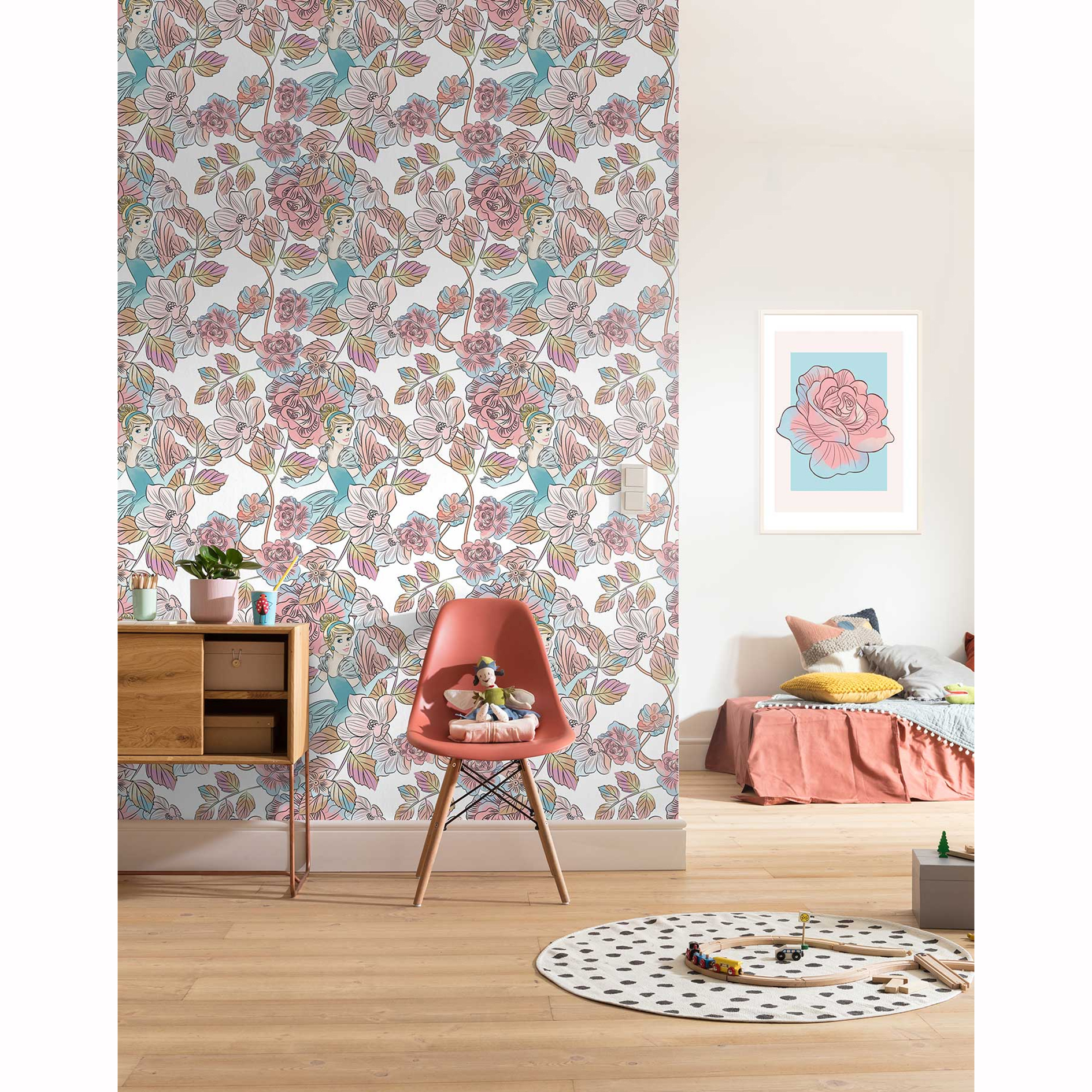 Vlies-Fototapete CINDERELLA BLOSSOM - 200x270 cm