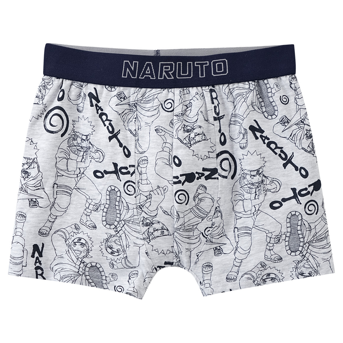 Yigga 2 Naruto Boxer im Set dunkelblau / hellgrau