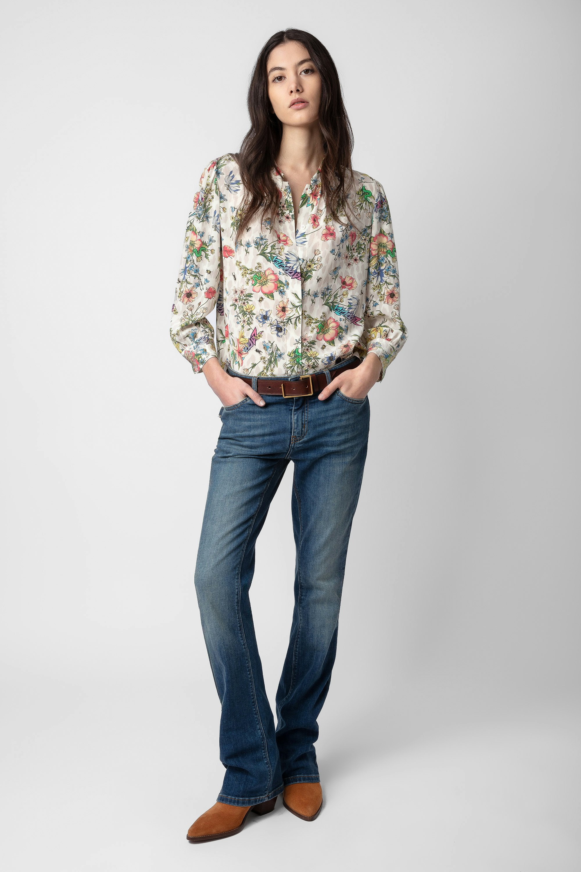 Blouse Tadeo Strass Soie