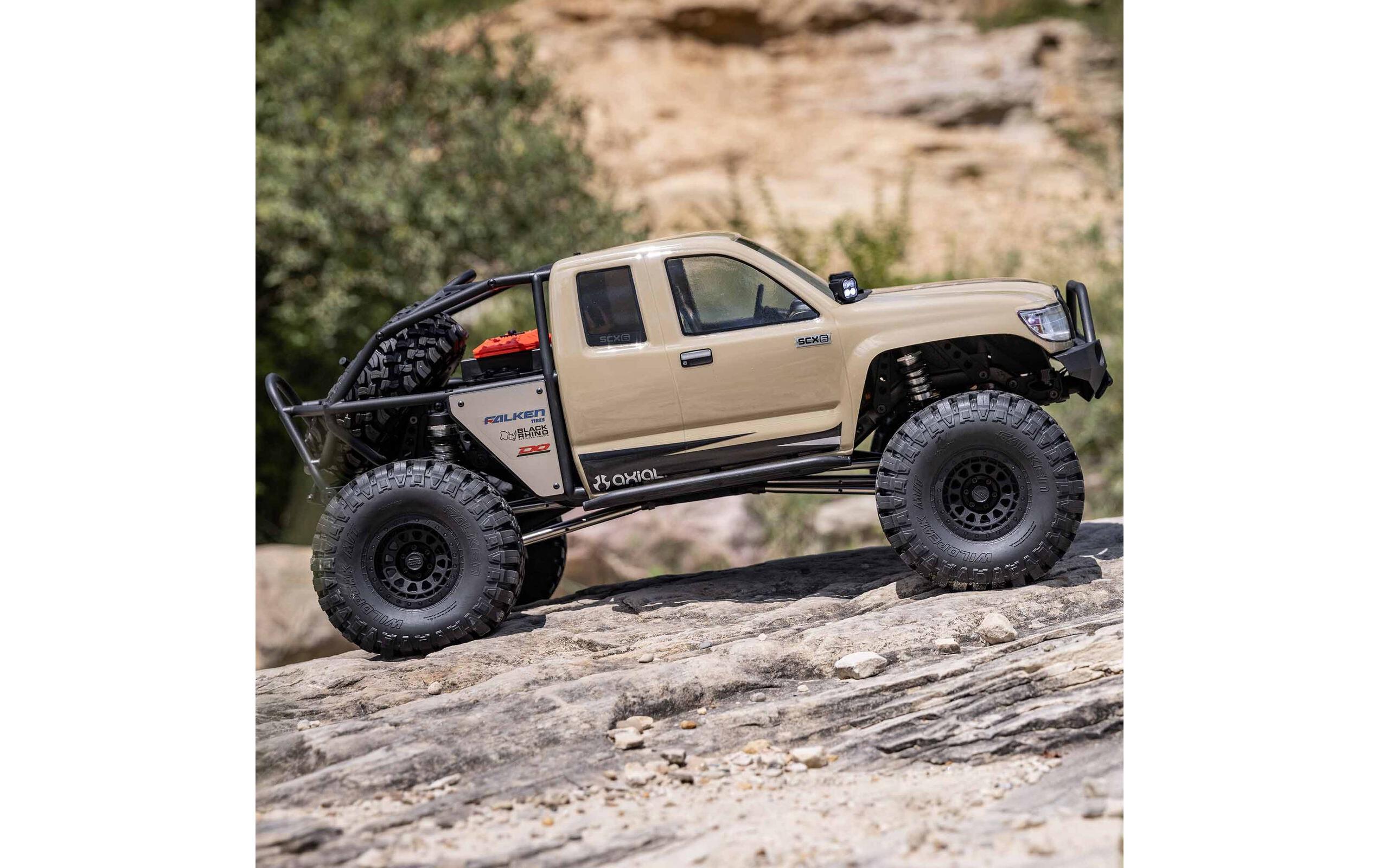 Rock Crawler SCX6 Trail Honcho 4WD Sand, ARTR, 1:6<br>Grosser Rock Crawler mit leistungsstarken Spektrum Komponenten