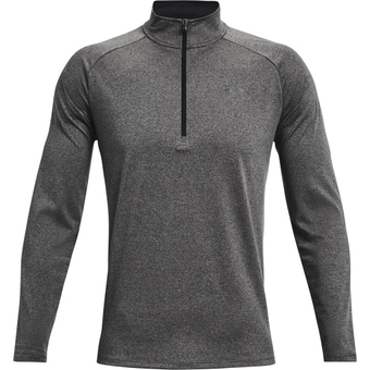 Under Armour Tech 2.0 1/2-Zip Langarmshirt Carbon Heather Herren