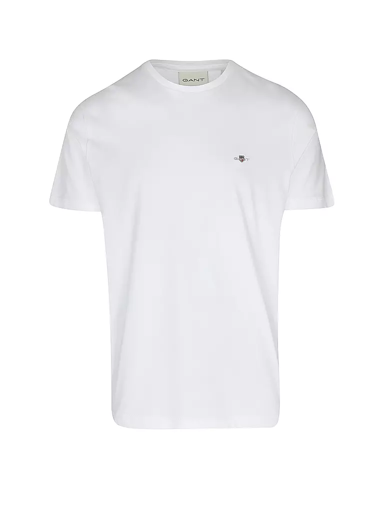 GANT T-Shirt Regular Fit weiss