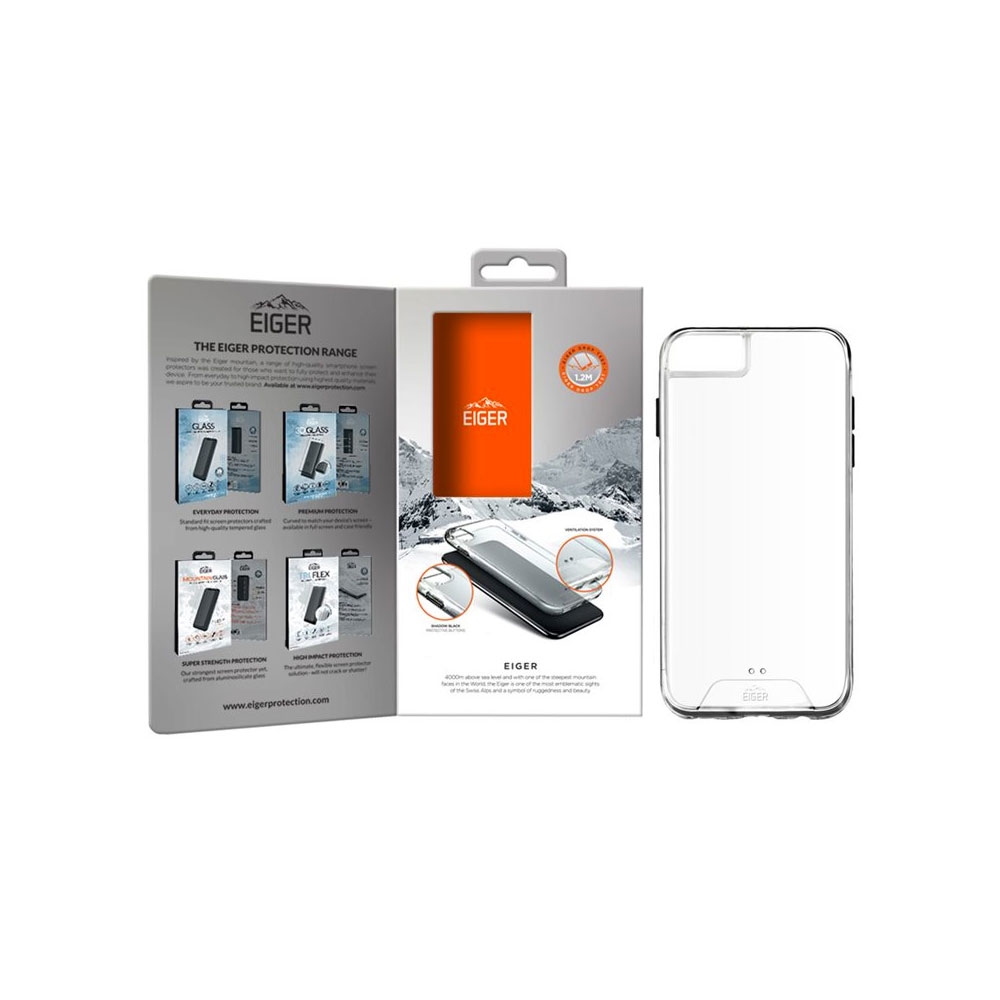 iPhone SE (2022/2020) / 8 / 7 / 6S Glacier Case Hybrid Schutzhülle (EGCA00156) - Transparent
