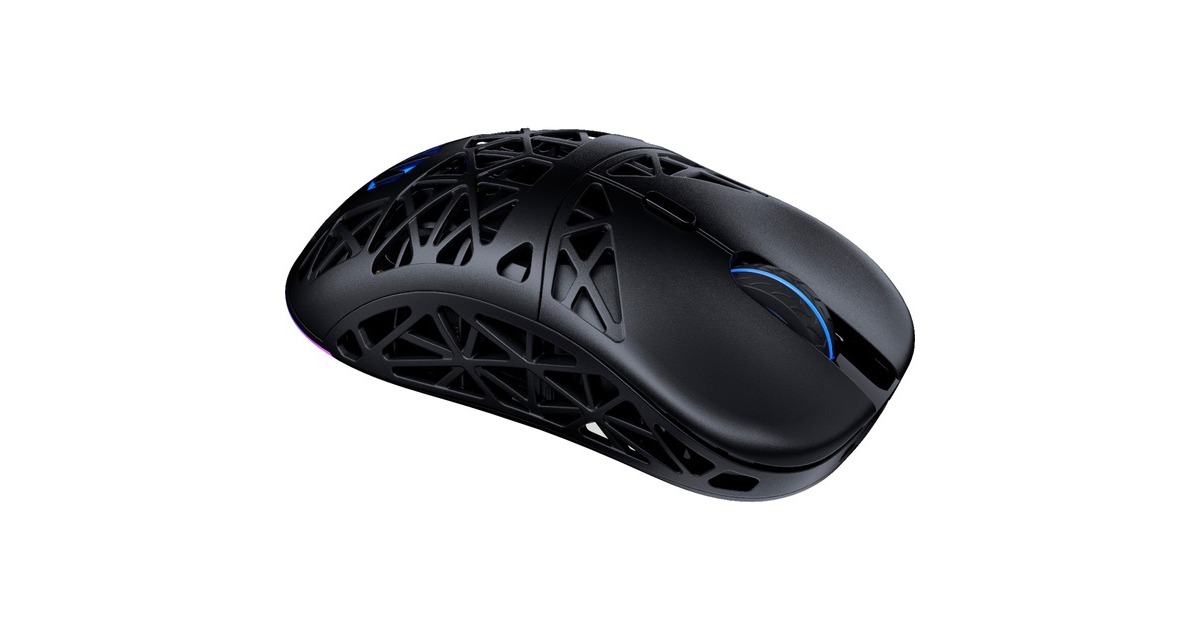 ENDORFYLIV Plus Wireless gaming muis  (Zwart, Oplaadstation inbegrepen)
