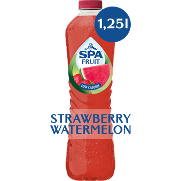 SPA FRUIT Niet-Bruisende Fruitige Frisdrank Strawberry Watermelon 1,25 L