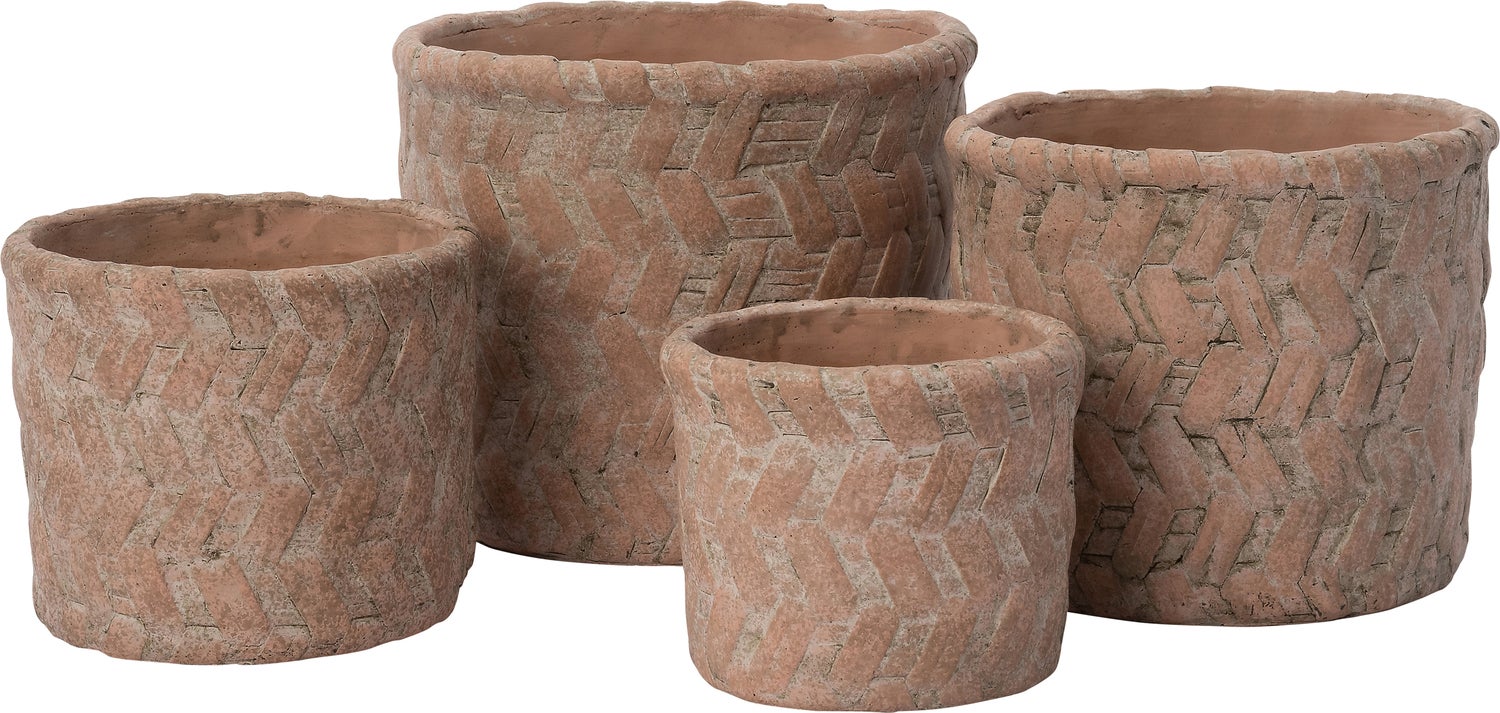 Intratuin bloempot Oluf terracotta D 23 H 19,5 cm