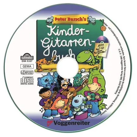 Voggenreiter PB´s Kindergitarrenbuch (CD)