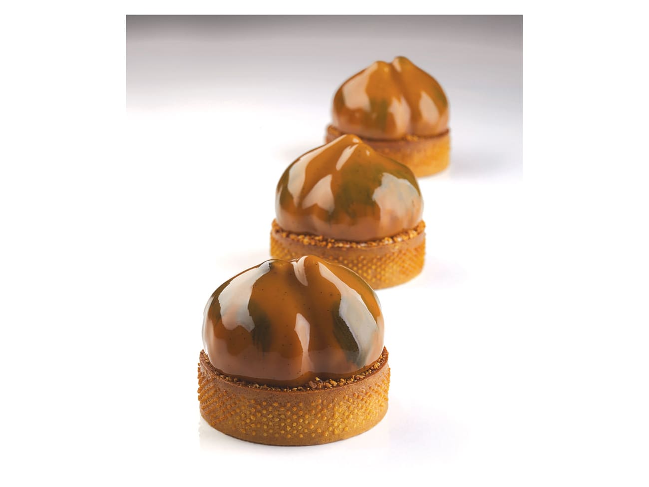 Moule silicone Marron - format tartelette - Par Cedric Grolet - Pavoni