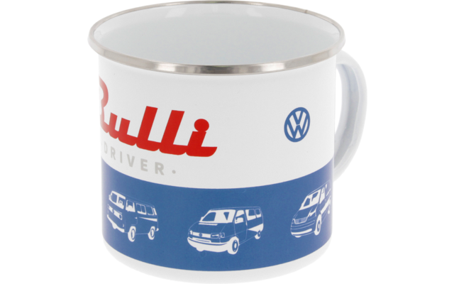 VW Collection T1 Bulli Emaille Tasse 500 ml