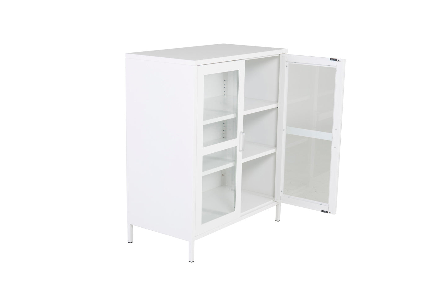 FjÃ´rd - Vitrinekast Wit - 97x80cm - Acero
