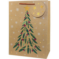 Sac cadeau de Noël 'Sapin', moyen
