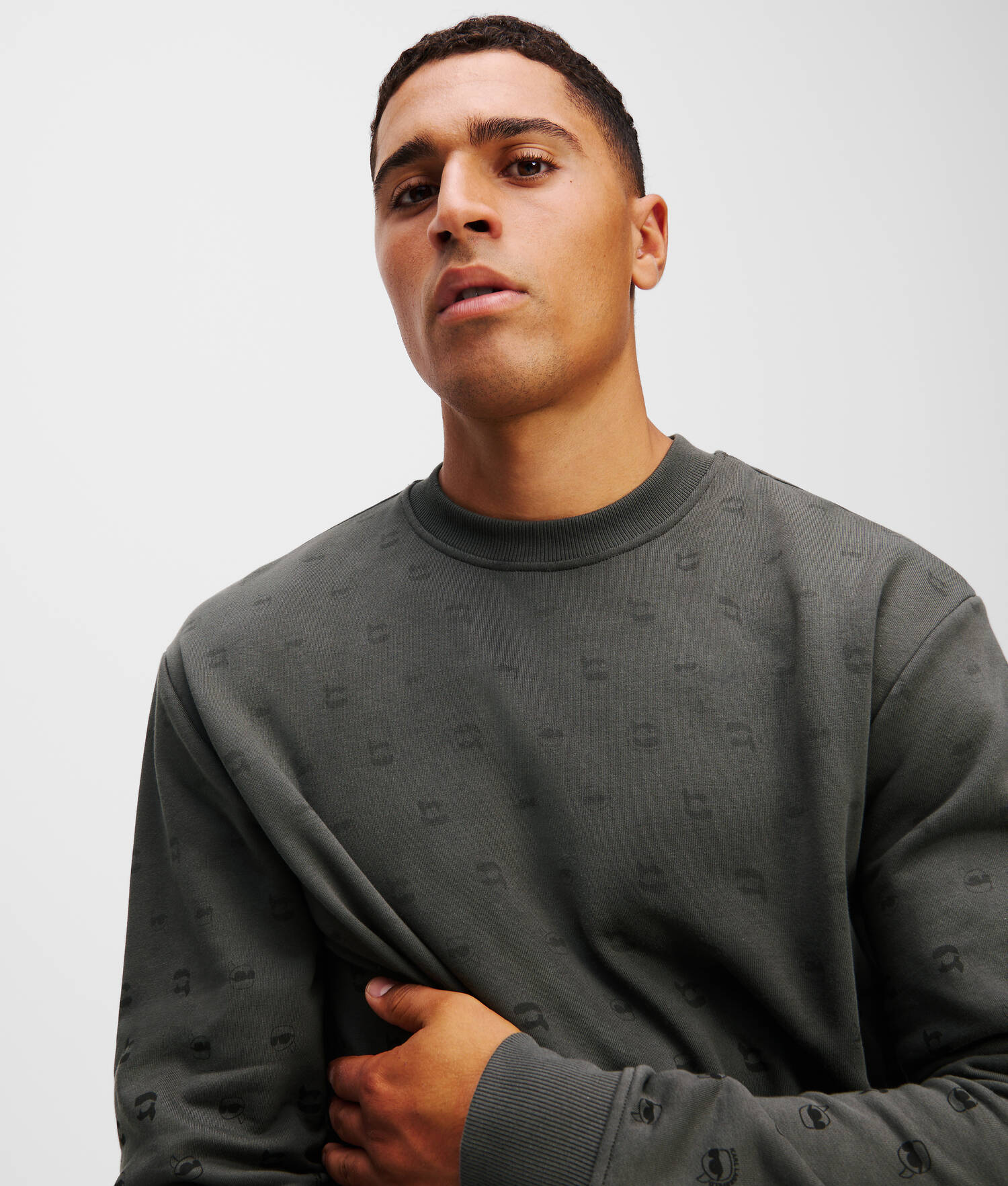 SWEAT-SHIRT À IMPRIMÉ FAÇON ALL-OVER IKON