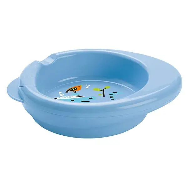 Prato aquecedor 2 em 1 Chicco +6m Azul