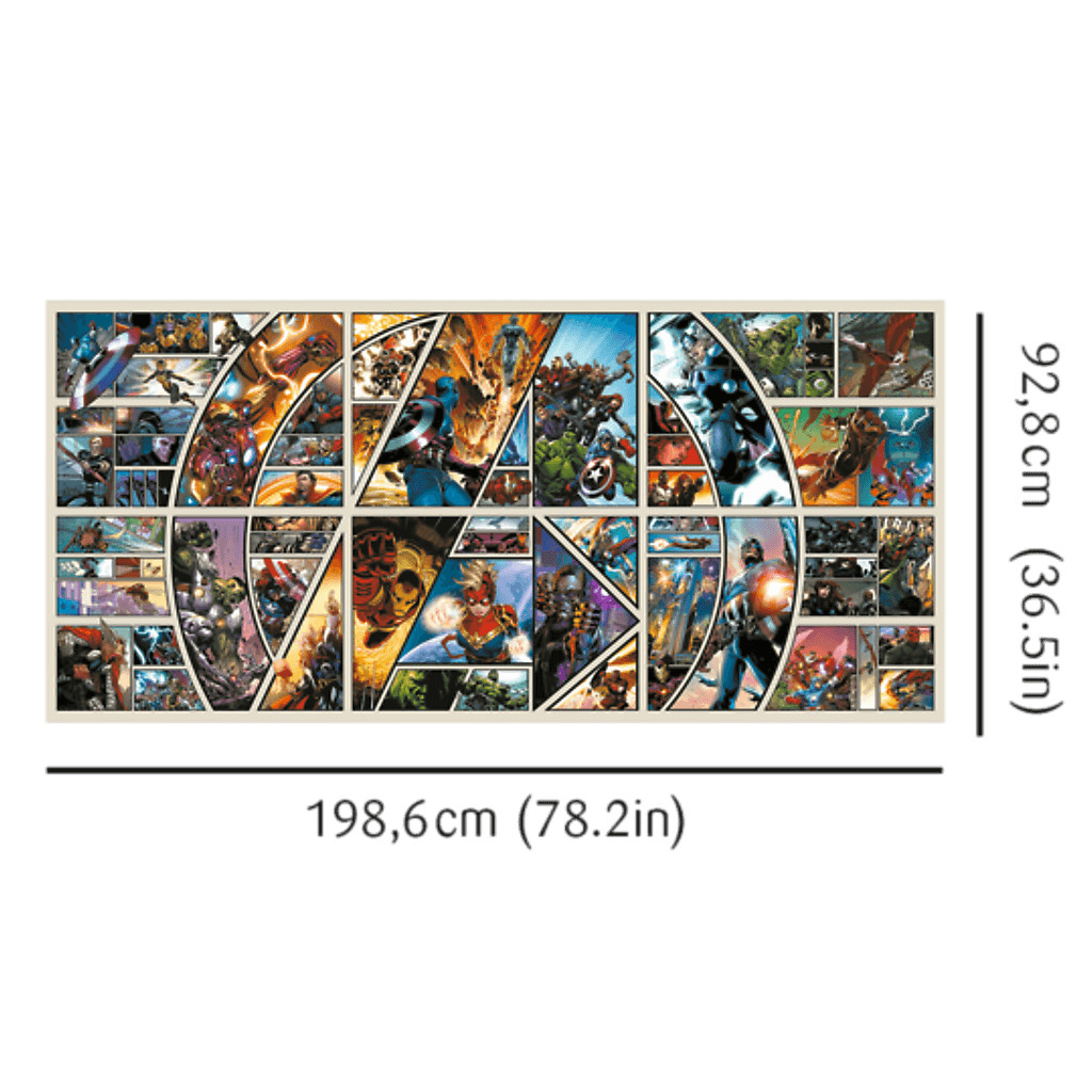 Puzzle - Marvel - Across The Comic Universe - 9000 pièces