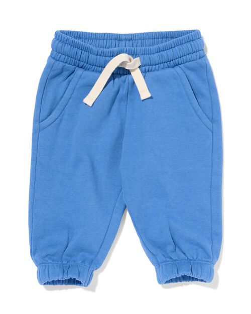 pantalon sweat bébé bleu vif