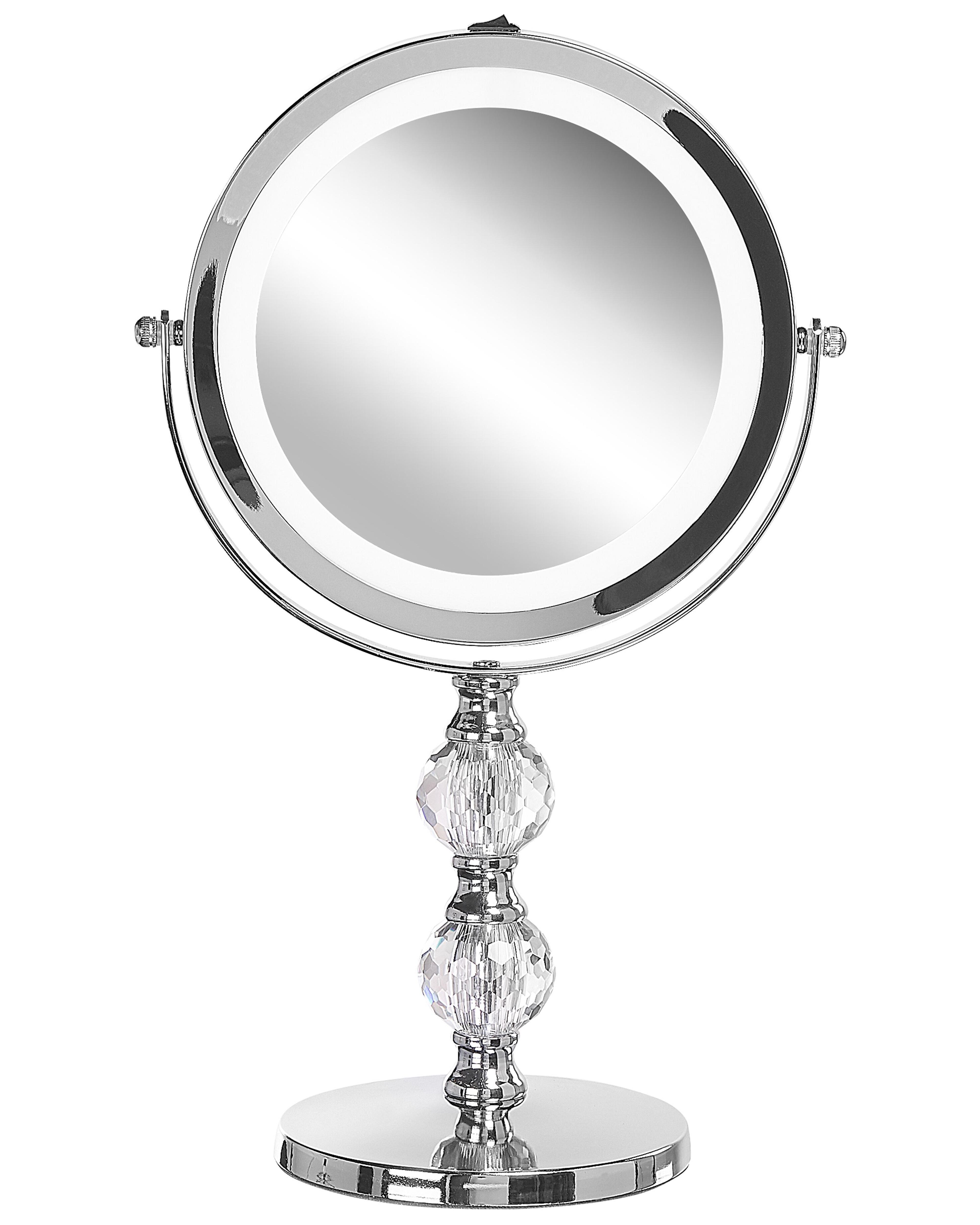 Make-up spiegel LED CLAIRA Zilver