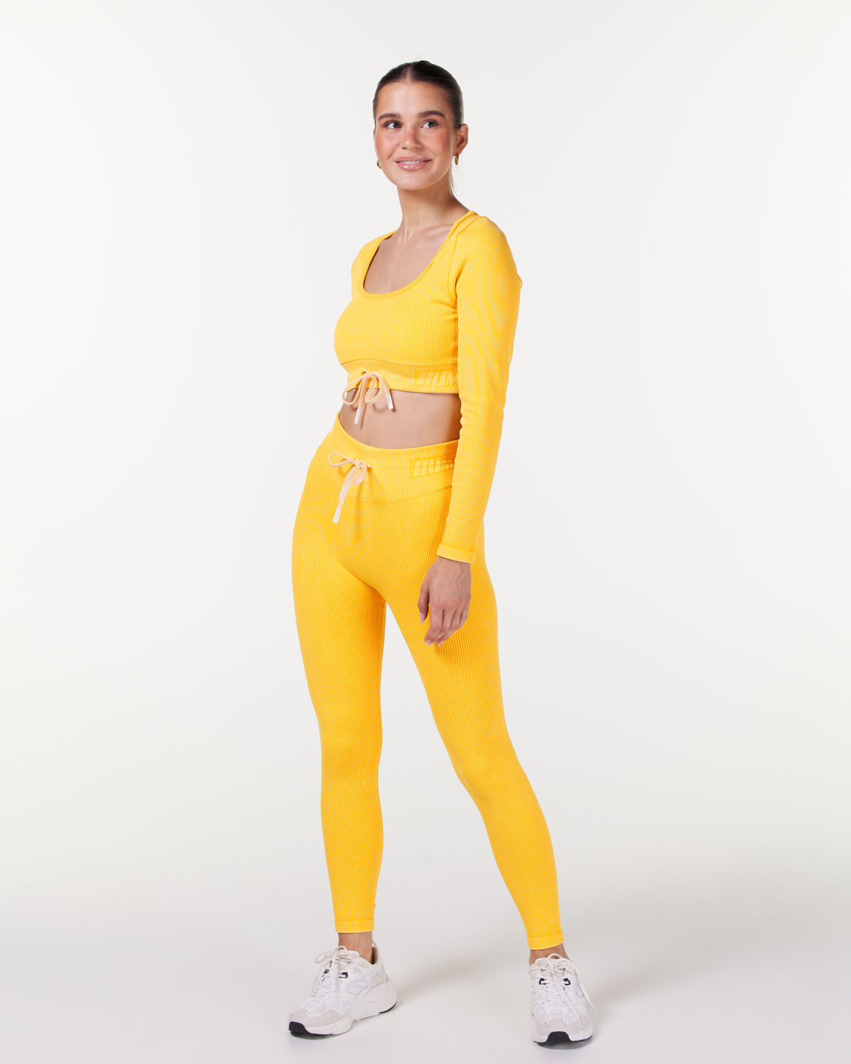 Bumpro Perfect Rib Sundazed Tights Mango