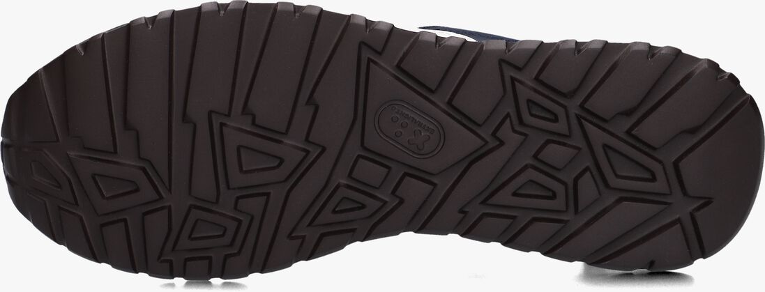 blauwe nubikk lage sneakers glen hendrix