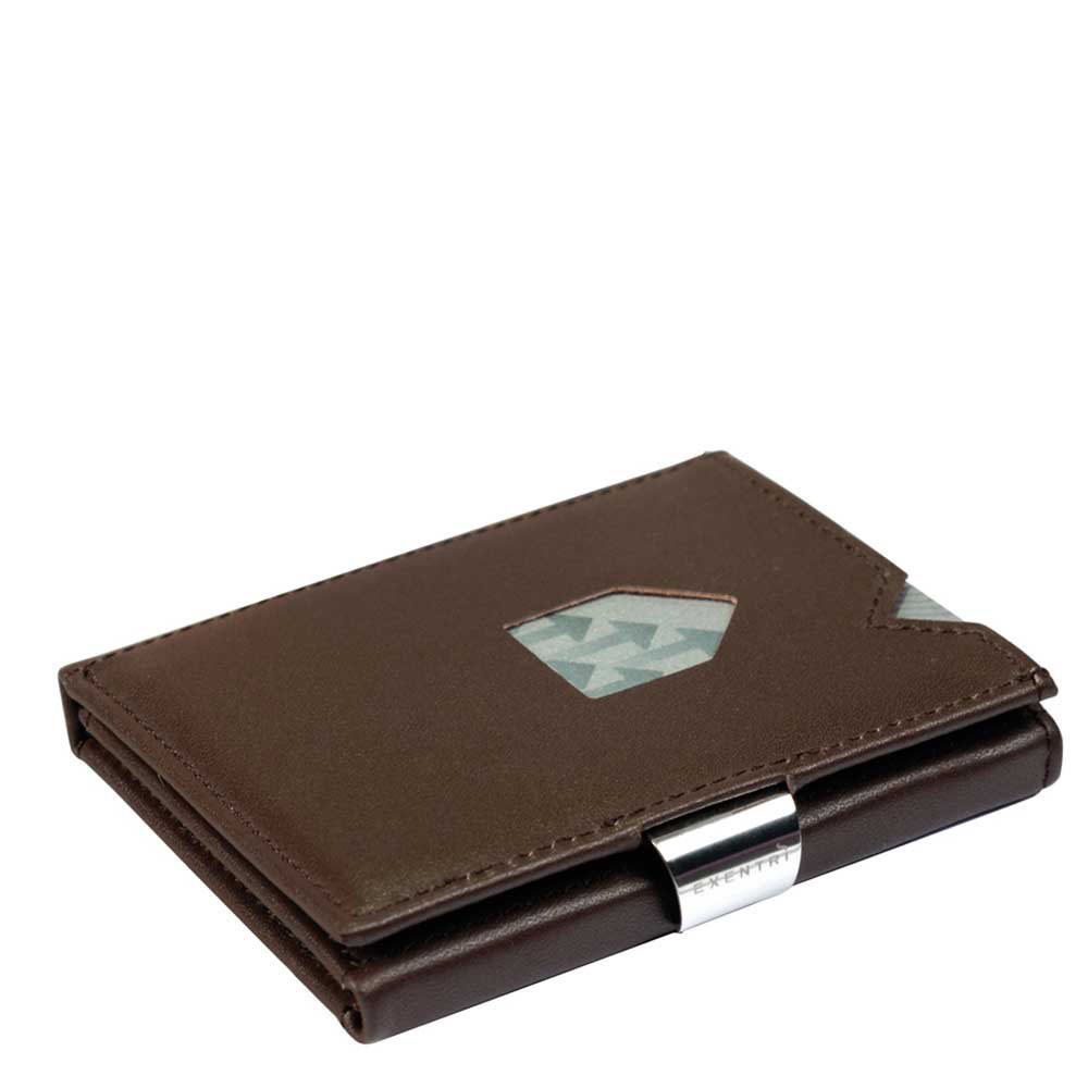 Exentri Leather Wallet RFID brown