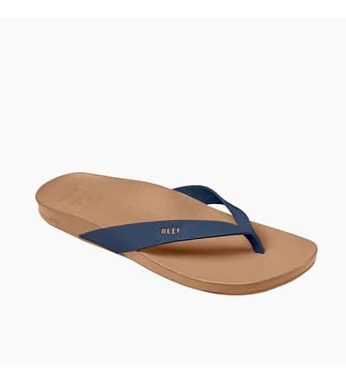 Reef Women Cushion Court Peacoat Teenslippers