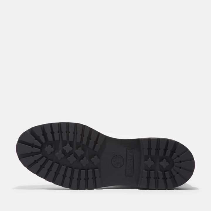 Bota Timberland Premium de 6 polegadas para homem, na cor branca.