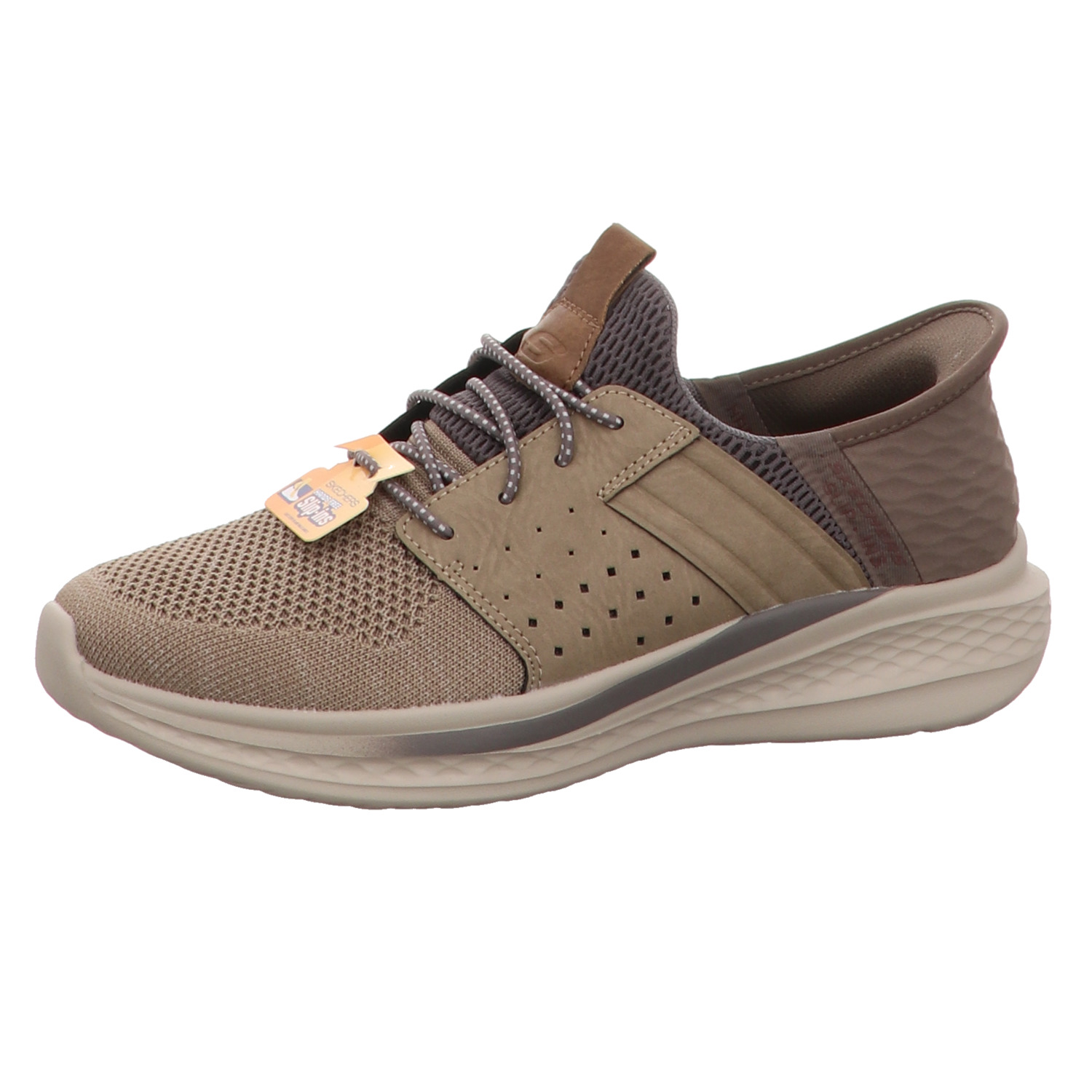 Skechers Sneaker hellbraun grau