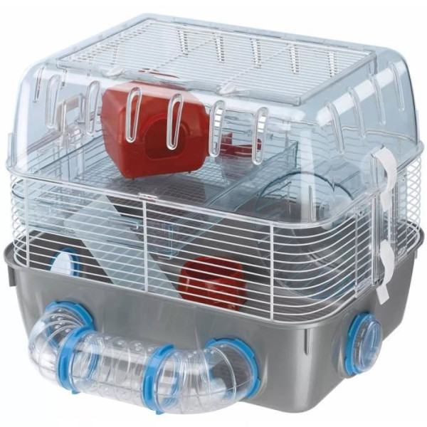 Combi 1 fun - cage modulable pour hamsters - plastique