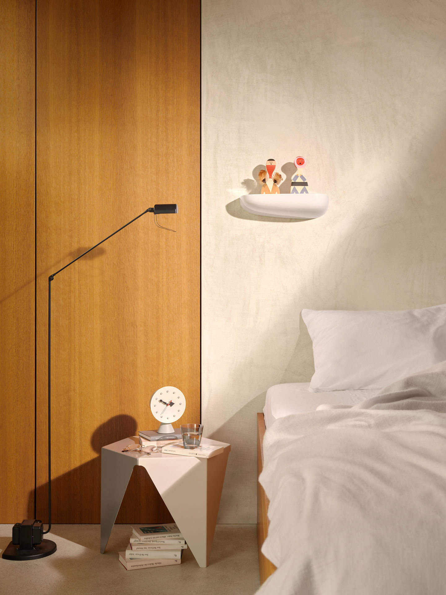 Wandplank Corniche L wit