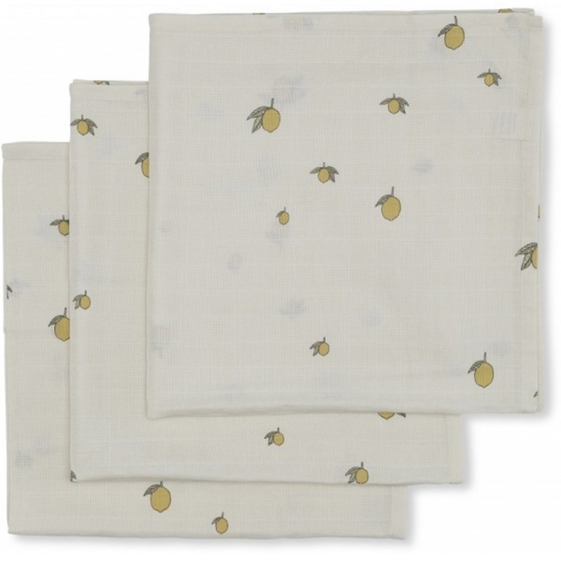 Konges Sløjd<br>Muslin stofble gots 3 pak