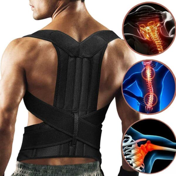 Porto vest pro back vest bedre holdning 3xl