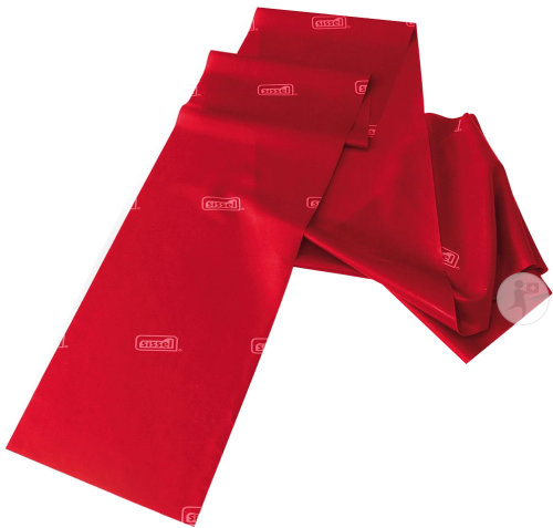 Sissel Fitband 2m Medium Avec Clip Rouge 1 Pièce