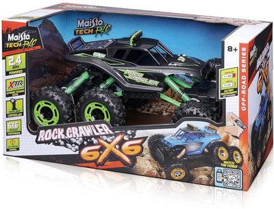 Maisto Radiostyrt Bil Rock Crawler 6X6