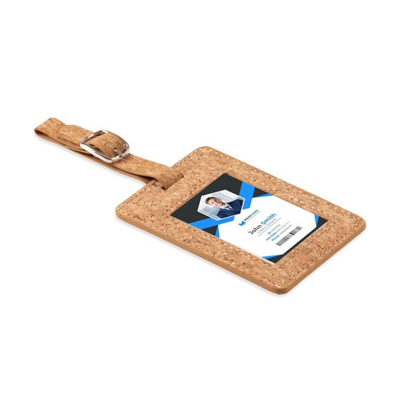 GiftRetail MO6418 - COCO Etiquette à bagage en liège
